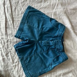 Jungmaven Venice Shorts in unisex size m color pool blue